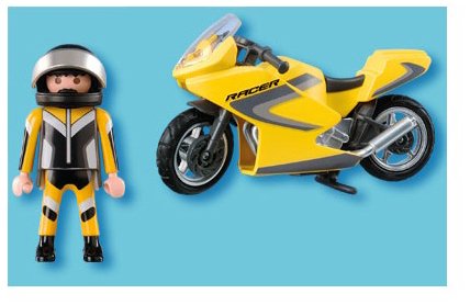 PLAYMOBIL - Moto de Carreras (5116)