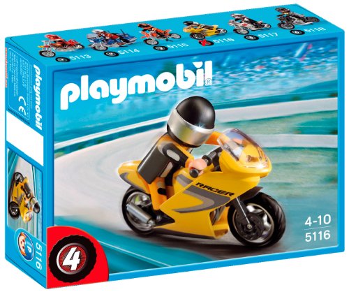 PLAYMOBIL - Moto de Carreras (5116)