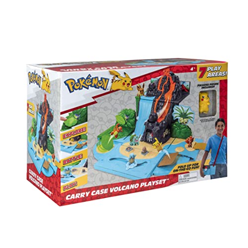 Pokemon Funda de Transporte Volcano Playset, Color Rosso (abgee 674 PKW2366-Abg)