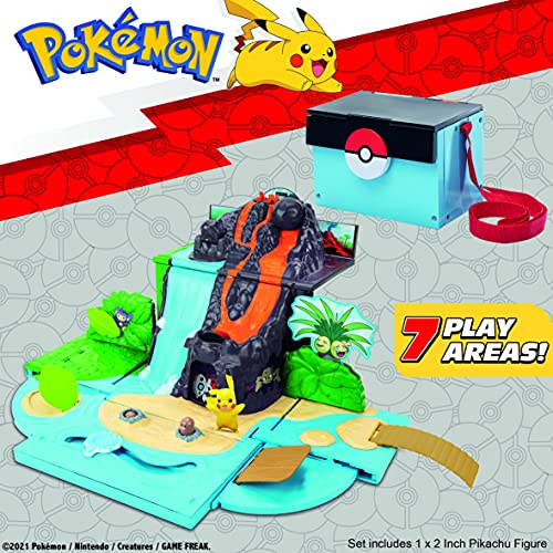 Pokemon Funda de Transporte Volcano Playset, Color Rosso (abgee 674 PKW2366-Abg)