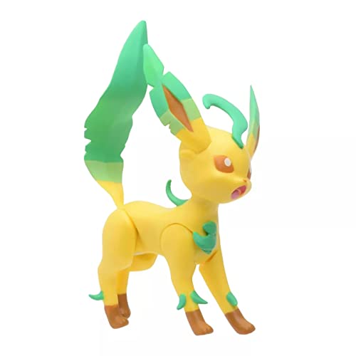 Pokemon Selección Battle Figures Figura de Acción | Juego de Figuras, Figuras del Juego:Leafeon