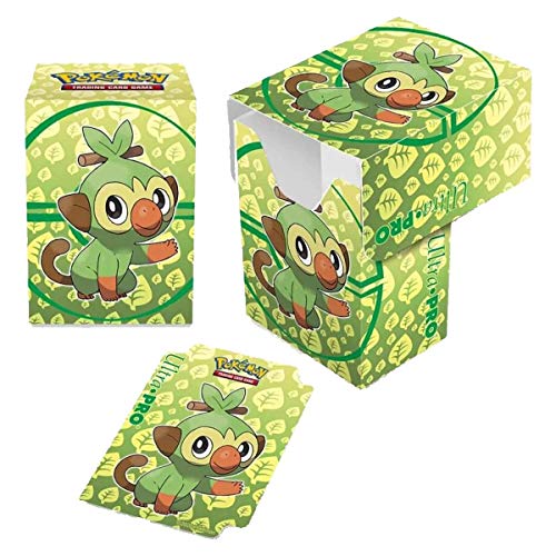 PoKéMoN-Ultra Pro – Caja de Cubierta de visión Completa Sword & Shield Galar Starters Grookey E-15357