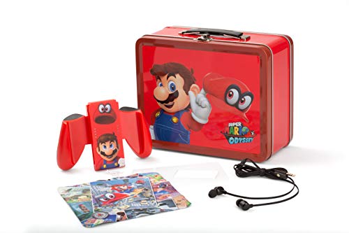 Power A Lunch Box Tin Kit + Mario GS Design (Nintendo Switch) + Hori Volante Mario Kart 8 Deluxe (Nintendo Switch)