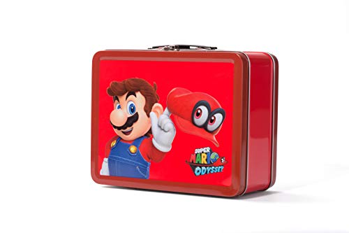 Power A Lunch Box Tin Kit + Mario GS Design (Nintendo Switch) + Hori Volante Mario Kart 8 Deluxe (Nintendo Switch)