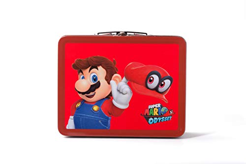 Power A Lunch Box Tin Kit + Mario GS Design (Nintendo Switch) + Hori Volante Mario Kart 8 Deluxe (Nintendo Switch)