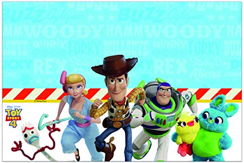 PROCOS-26973 Mantel de Plástico Toy Story 4, multicolor, grande (Ciao Srl 26973)