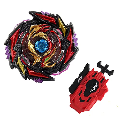 QIANQ Beyblade Burst Turbo Set，Peonzas Juguetes Conjunto,Burst Turbo Launcher Set,Navidad Regalo, Regalo para Los Niños