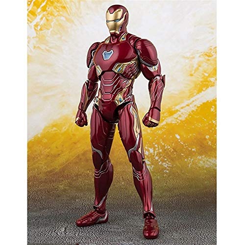 Qivor The Avengers Infinity War Ironman Action Figuras MK50 Iron Man Modelo Juguetes 16 cm (Color : No Box)