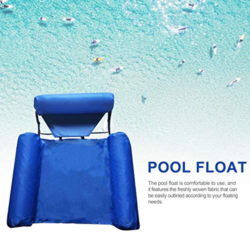 QQDS Tumbona De La Cama De La Hamaca De Flotador Inflable De Agua - Plegable Liviana Reclinable De La Silla De La Balsa De La Balsa - Salón Reclinable Flotante - Piscina Playa Reclinable Flotante