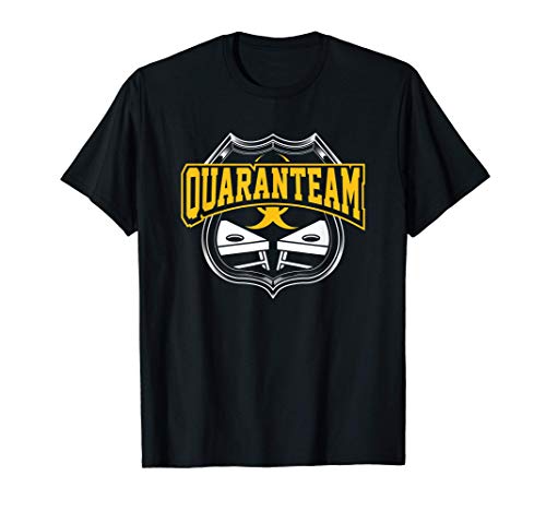 Quaranteam - Equipo de juego de Cornhole Camiseta