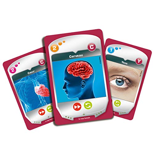 Ravensburger – Juego Interactivo Tiptoi® Mini Quiz – El Cuerpo Humano – Juegos electrónicos educativos sin Pantalla en francés – Niños a Partir de 6 años – 00 084