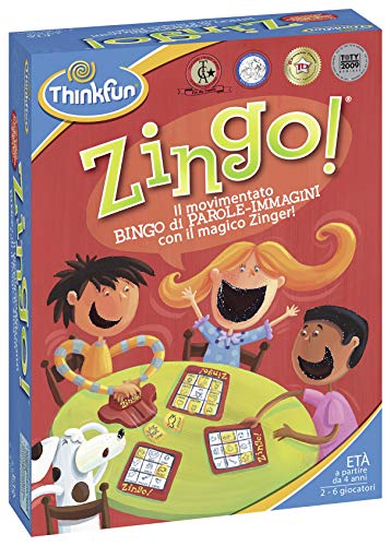 Ravensburger- Magico Zinger Bingo di Palabras - Juego para niños, Multicolor (76324)