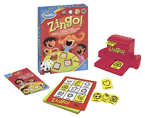 Ravensburger- Magico Zinger Bingo di Palabras - Juego para niños, Multicolor (76324)