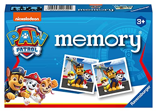 Ravensburger- Memory - Juego Educativo de la Patrulla Canina a Partir de 3 años 20740