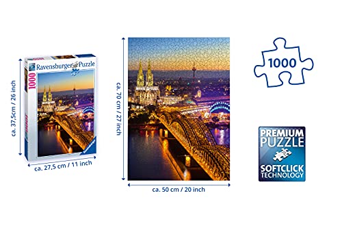 Ravensburger Puzzle 1000 Piezas, Hermosa Colonia, Colección Fotos y Paisajes, Puzzle para Adultos, Rompecabezas Ravensburger [Exclusivo en Amazon]