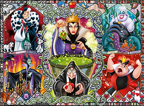 Ravensburger Puzzle, Puzzles 1000 Piezas, Las Villanas Disney, Puzzle Disney, Villanos Puzzle, Puzzles para Adultos, Puzzle Ravensburger