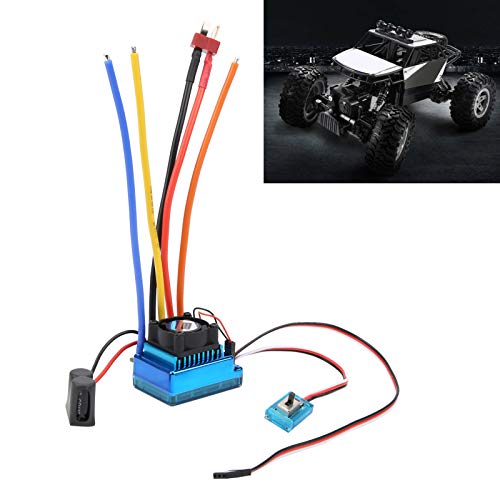 RC sin escobillas ESC, avión helicóptero Impermeable electrónico Controlador de Velocidad Accesorios Accesorios Motor Controlador de Velocidad ESC para 1/10 Modelo de Coche RC(（120A）)