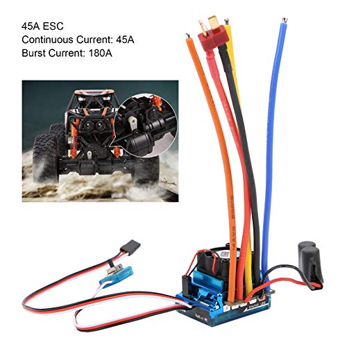 RC sin escobillas ESC, avión helicóptero Impermeable electrónico Controlador de Velocidad Accesorios Accesorios Motor Controlador de Velocidad ESC para 1/10 Modelo de Coche RC(（120A）)