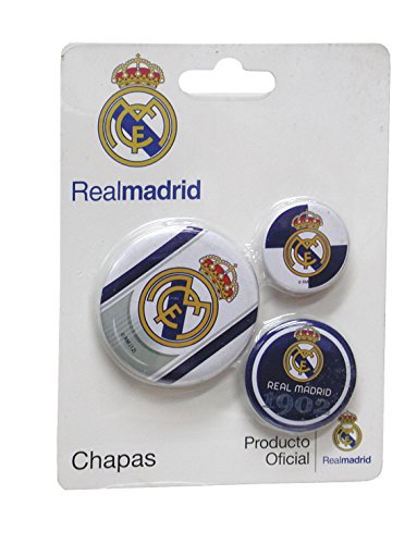 Real Madrid - Blister 3 chapas (CYP Imports 03-RM)