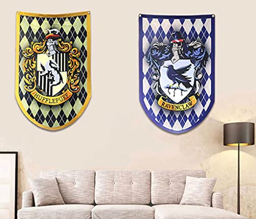 アサヒ飲料 Regalos cumpleaños Cartel Harry póster Gryffindor Slytherin Hufflepuff Ravenclaw Hogwarts Bandera Party Banner