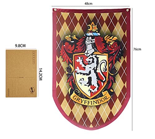 アサヒ飲料 Regalos cumpleaños Cartel Harry póster Gryffindor Slytherin Hufflepuff Ravenclaw Hogwarts Bandera Party Banner