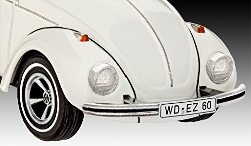 Revell Volkswagen Maqueta VW Beetle, Kit Modelo, Escala 1:32 (7681)(07681), Color Blanco, 13,0 cm de Largo