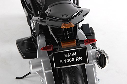 RIRICAR Motocicleta Eléctrica S 1000 RR, Vehículo Alimentado por Batería, Autorizado, Ruedas Suaves de EVA, Marco de Metal, Motor 2 x, Batería de 12V