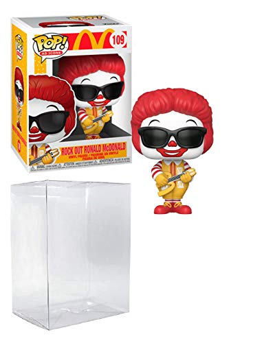 Rock Out Ronald McDonald #109 Pop Ad Icons McDonalds Vinyl Figure (Includes Ecotek Pop Box Protector Case)