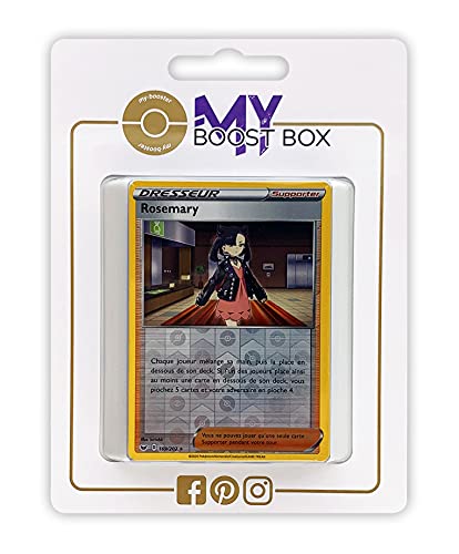 Rosemary (Roxy) 169/202 Holo Reverse - Myboost X Epée et Bouclier 1 - Box de 10 Cartas Pokémon Francés