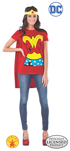 Rubies 880475 - Conjunto de camiseta oficial Wonder para mujer, talla grande