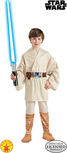 Rubies 883159L - Disfraz de Luke Skywalker Star Wars para niño, talla 8-10 años