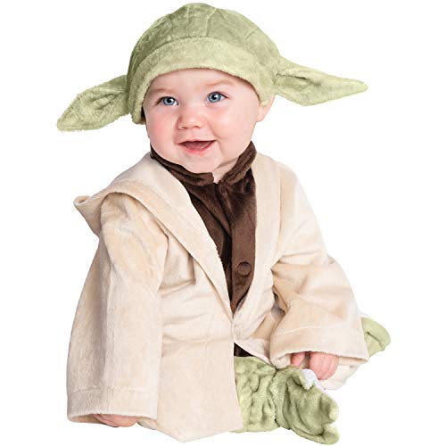 Rubie's Disfraz de peluche clásico de Yoda de Star Wars, como se muestra, 2T