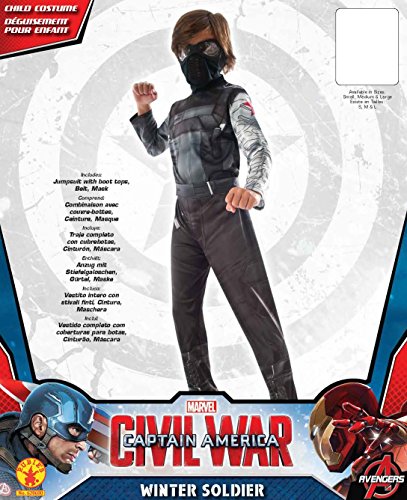 Rubies 's – Disfraz de soldado de invierno – oficial de Marvel Civil War – para niños pequeños