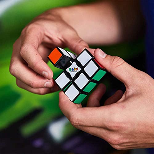 Rubik's 6062658 Edge 3x3x1 Cubo para Principiantes, Juguete de Rompecabezas de una Sola Capa