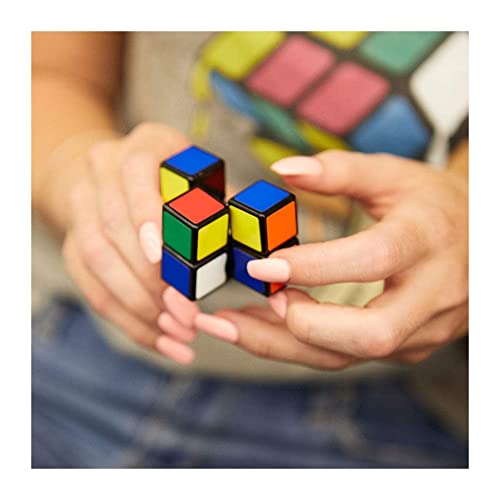 Rubik's 6062658 Edge 3x3x1 Cubo para Principiantes, Juguete de Rompecabezas de una Sola Capa