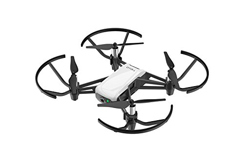 Ryze Tello Quadcopter RTF, FPV RC Drone con 720P HD cámara de vídeo en vivo y VR, alimentado por tecnología DJI y procesador Intel accesorios de bricolaje, juguete de tallo para niños y principiantes