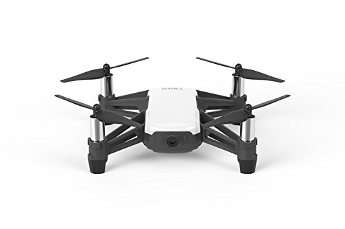 Ryze Tello Quadcopter RTF, FPV RC Drone con 720P HD cámara de vídeo en vivo y VR, alimentado por tecnología DJI y procesador Intel accesorios de bricolaje, juguete de tallo para niños y principiantes