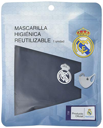 Safta- Mascarilla, Multicolor (Real Madrid 822023897)