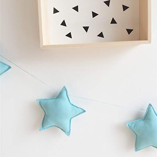 Sala de 5pcs / set del bebé del cuarto de niños de estrellas para niños guirnaldas de Navidad decoraciones de pared de la sala apoyos de la fotografía Los mejores regalos