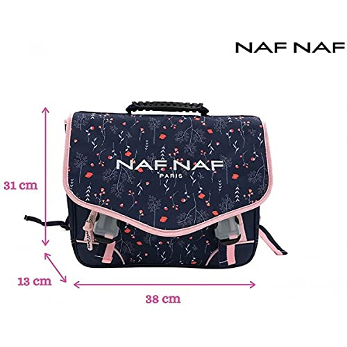 Satchel 38 cm Naf Naf Azul Bagtrotter