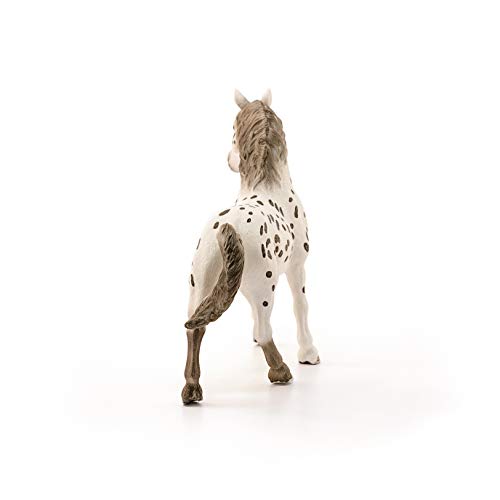 Schleich- Figura Caballo Semental Knabstrupper, 11,90 cm.