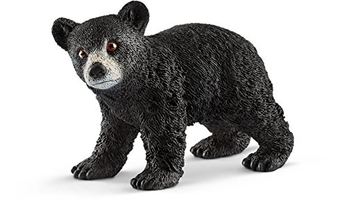 Schleich Wild Life - Crías de Animales del Bosque, Incluye Osezno negro, Cría de Alce y Jabato