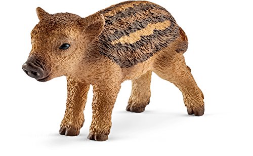 Schleich Wild Life - Crías de Animales del Bosque, Incluye Osezno negro, Cría de Alce y Jabato