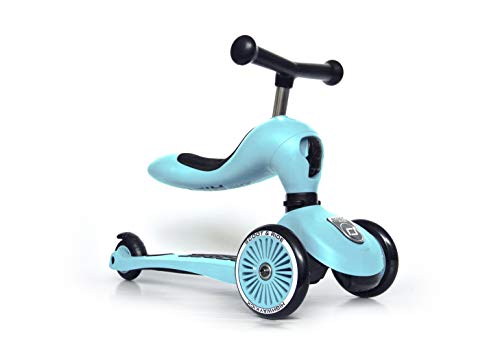 SCOOT & RIDE HIGHWAYKICK One Patinetes, Adultos Unisex, BLUEBERRY (Azul), Talla Única