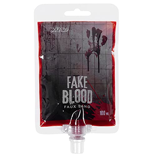 Selldorado® 1x Set de Maquillaje de Halloween Carne descompuesta y Tubo de Spray de Sangre para el Aspecto único de Zombie, Disfraz de Halloween, Accesorios, Maquillaje (3) Gusanos y Sangre