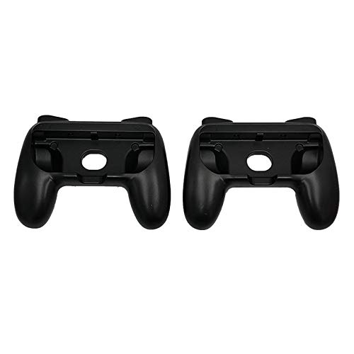 Shiwaki Cómoda Funda de Mando Resistente al Desgaste para Accesorios de Agarre de Juegos de Nintendo Switch Joy-Cons - Negro