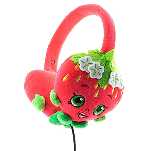 Shopkins Strawberry Kiss Plush Headphones