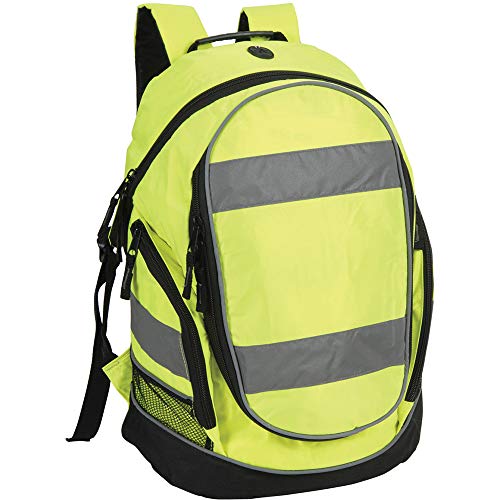 Shugon - Mochila de alta visibilidad (23 litros) (Talla Única/Amarillo fluorescente)