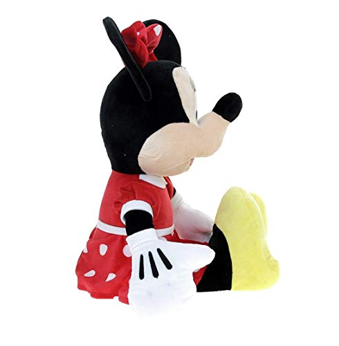 Simba Disney 6315878983 - Peluche de Minnie con Vestido Rojo (50 cm)