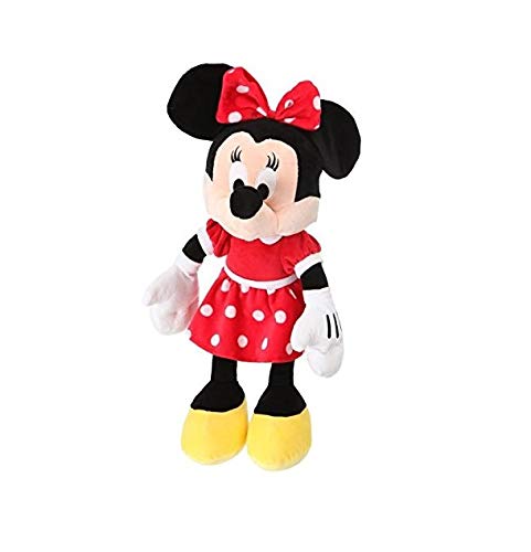 Simba Disney 6315878983 - Peluche de Minnie con Vestido Rojo (50 cm)